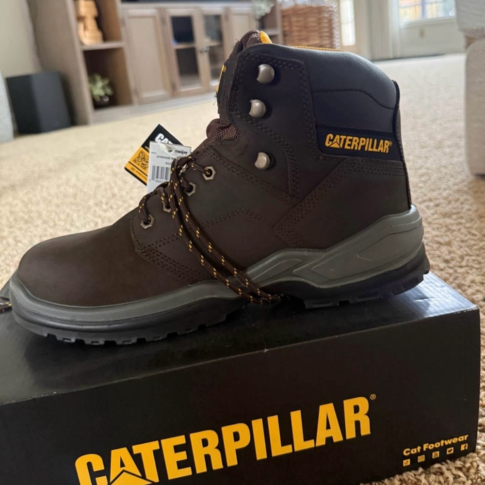 Men’s CAT Steel Toe Workboots